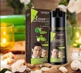 Lichen Hair Color Black Shampoo Only 5min Black 200ml